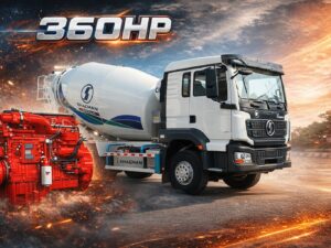 XE TRỘN BÊ TÔNG SHACMAN H3000S 6X4 CUMMINS 360HP 10M3