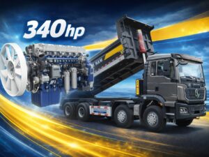 XE BEN SHACMAN H3000S 8X4 WEICHAI 340HP THÙNG U