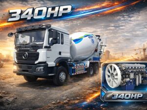XE TRỘN BÊ TÔNG SHACMAN H3000S 6X4 WEICHAI 340HP 10M3
