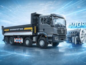 XE BEN SHACMAN H3000S 8X4 WEICHAI 400HP THÙNG U
