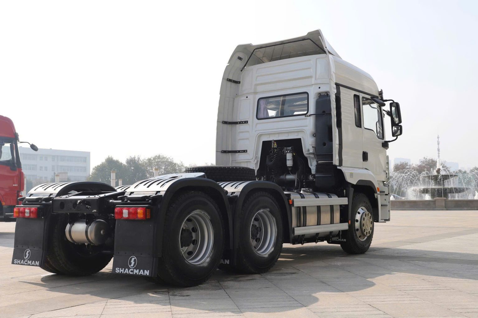 XE ĐẦU KÉO SHACMAN H3000S 6X4 WEICHAI 400HP CẦU LÁP - Ảnh 2