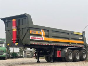 Sơ mi rơ mooc Ben Yunli – Thùng Vuông - 25m3 - 12R22.5 (Tải tự đổ)
