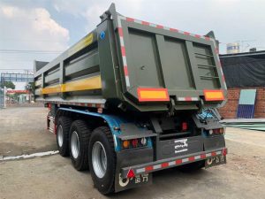 Sơ mi rơ mooc Ben Yunli – Thùng Vuông - 25m3 - 12R22.5 (Tải tự đổ)