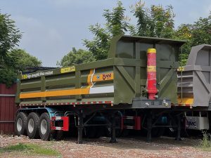 Sơ mi rơ mooc Ben Yunli – Thùng Vuông - 25m3 - 12R22.5 (Tải tự đổ)