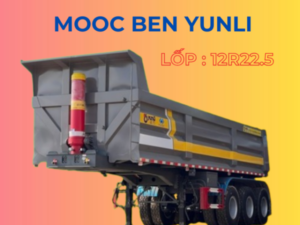 Sơ Mi Rơ Mooc Ben Yunli Lốp 12R22.5