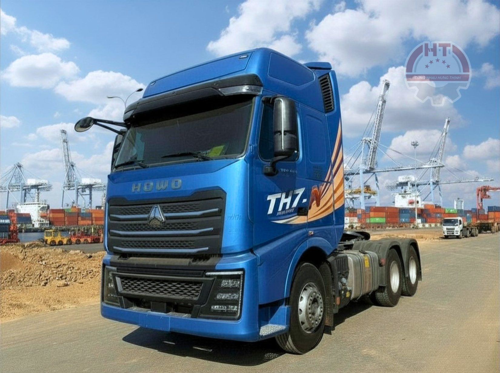 Đầu kéo HOWO TH7 NEW – 460Hp - Cầu Láp/Dầu