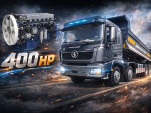 XE BEN SHACMAN X5000 8X4 WEICHAI 400HP THÙNG U