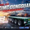 Sơ mi rơ mooc Sàn CIMC DONGGUAN - 45 Feet - 12 Gù - 12R22.5 - 12.00R20