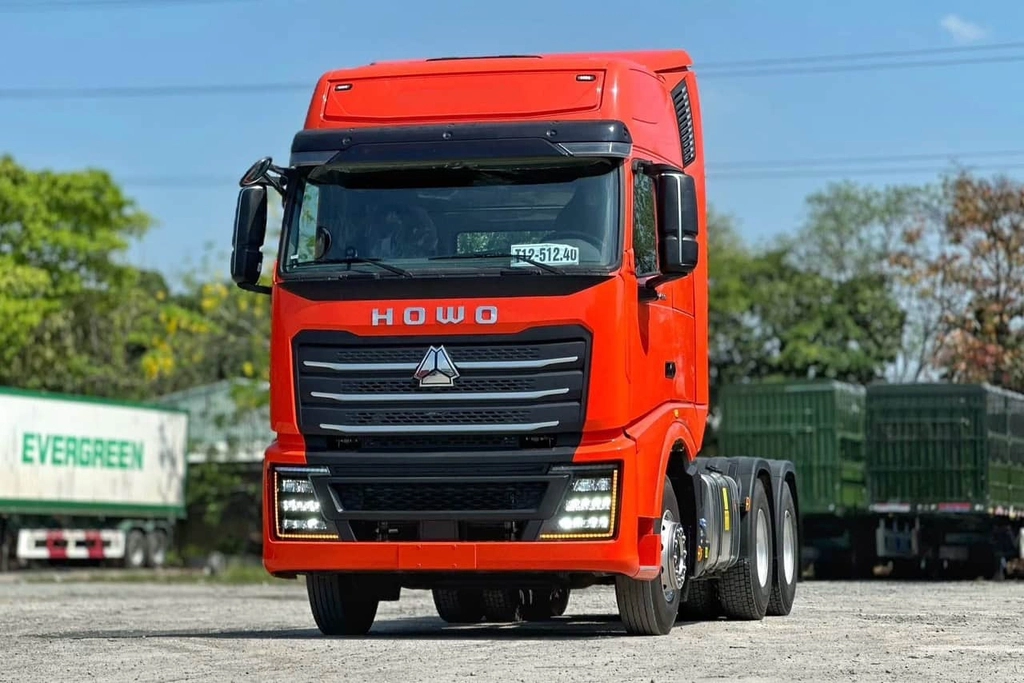 Đầu kéo HOWO TH7 NEW – 460Hp - Cầu Láp/Dầu