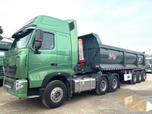 Sơ mi rơ mooc Ben CIMC DONGYUE - Thùng U - 25m3 - 12R22.5 (Tải tự đổ)