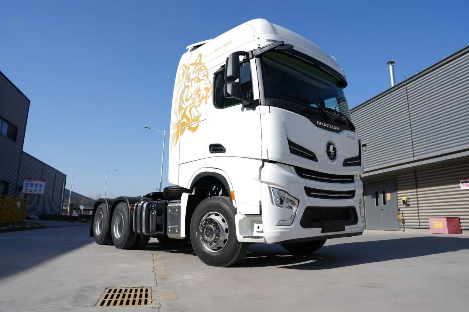 Xe đầu kéo Shacman X6000 Cummins 460HP cầu láp - Ảnh 2