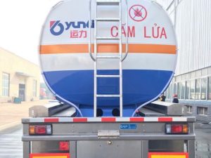 Sơ mi rơ moóc Xi téc Chở xăng dầu YUNLI - 40m3 - 12R22.5