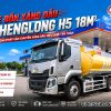 Xe bồn chở xăng dầu Chenglong H5 - 18m3 - 3 chân (Xe bồn chở xăng dầu Chenglong H5 18 khối)