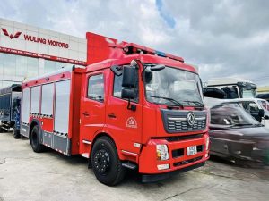 Xe chữa cháy DONGFENG 6m3 – Hàng nhập khẩu nguyên chiếc (Xe cứu hỏa Dongfeng 6 khối)