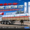 Sơ mi rơ mooc Bồn chở CO2 lỏng CIMC SANCTUM - 30M3 (Xi téc chở CO2 lỏng CIMC - LCO2)