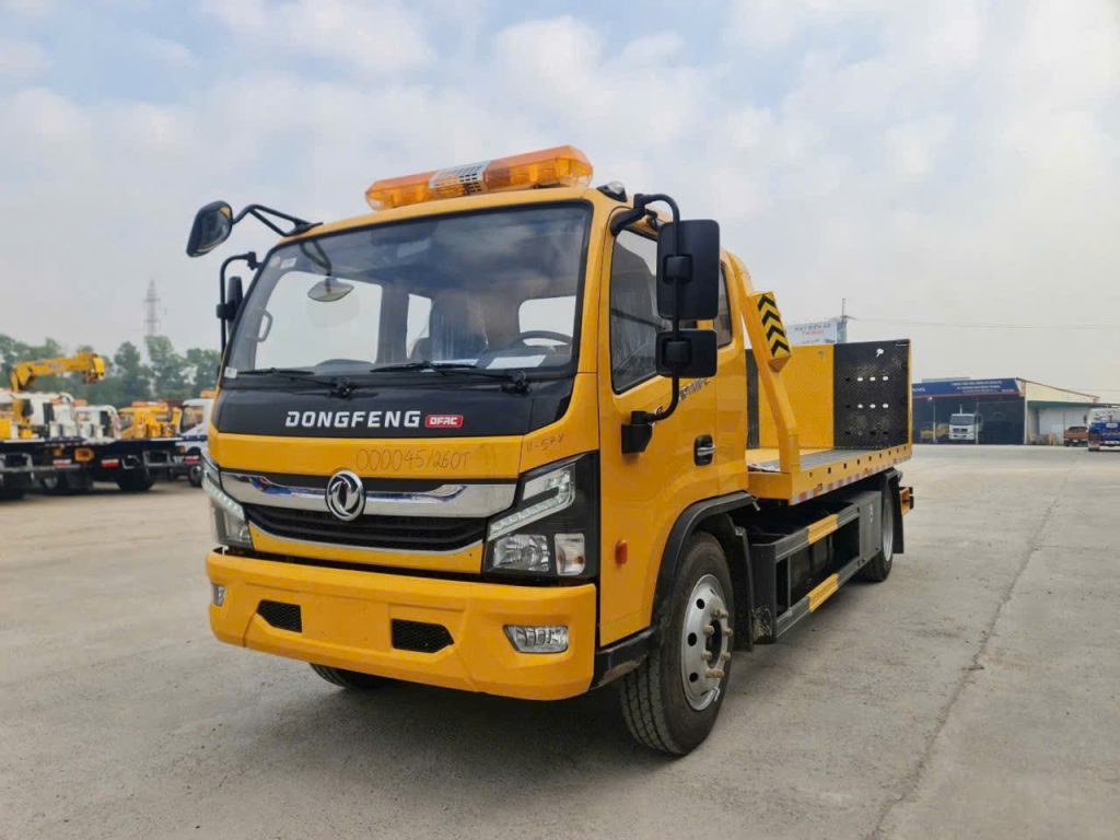 Xe cứu hộ DONGFENG D8 - 2 chức năng - Cabin đôi - 15 tấn - Xe nhập khẩu nguyên chiếc (Xe cứu hộ Dongfeng kéo 6 tấn)