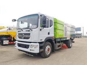 Xe quét đường hút bụi DONGFENG 10 khối – 4×2 – Nhập khẩu nguyên chiếc (Xe quét đường hút bụi Dongfeng nhập khẩu 10m3)