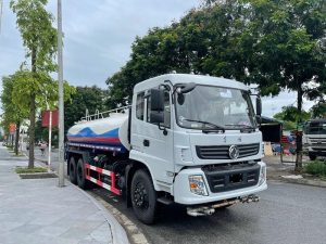 Xe tưới nước rửa đường DONGFENG 14m3 - 6x4 - Nhập khẩu nguyên chiếc (Xe tưới nước rửa đường Dongfeng nhập khẩu 14 khối)