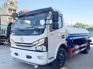 Xe tưới nước rửa đường DONGFENG 5m3 – 4×2 – Nhập khẩu nguyên chiếc (Xe tưới nước rửa đường Dongfeng nhập khẩu 5 khối)