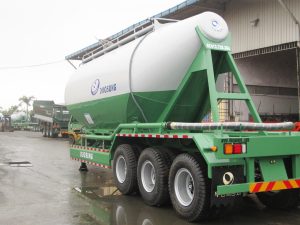 Sơ mi rơ mooc Bồn chở Xi măng rời SOOSAN - 30M3 - 3 Rốn (Xi téc xi măng rời SOOSAN - DOOSUNG - 30 Khối)
