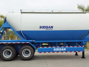 Sơ mi rơ mooc Bồn chở Xi măng rời SOOSAN - 30M3 - 3 Rốn (Xi téc xi măng rời SOOSAN - DOOSUNG - 30 Khối)