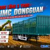 Sơ mi rơ mooc Lồng 3 Trục CIMC DONGGUAN - 40 Feet - 12.4m - 7.8 tấn (Mooc Lồng 3 Trục CIMC 12.4m 7.8 tấn)
