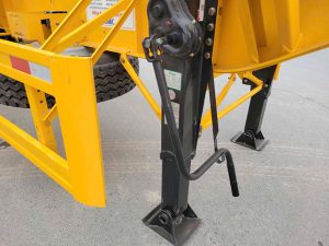 Sơ mi rơ mooc Xương CIMC HUAJUN – 40 Feet – 3 Trục – 12 Gù – 12R22.5