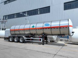 Sơ mi rơ mooc Bồn chở CO2 lỏng CIMC SANCTUM - 30M3 (Xi téc chở CO2 lỏng CIMC - LCO2)