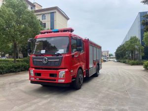 Xe chữa cháy DONGFENG 6m3 – Hàng nhập khẩu nguyên chiếc (Xe cứu hỏa Dongfeng 6 khối)