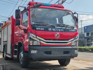 Xe chữa cháy DONGFENG 4m3 - Hàng nhập khẩu nguyên chiếc (Xe cứu hỏa Dongfeng 4 khối)