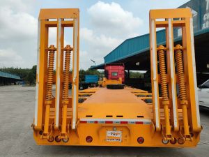 Sơ mi rơ mooc 3 Trục TIANRUI - Thang thủ công - 59 Tấn - Ngang 3.3m - 11.00R20 (Fooc Siêu trường Siêu trọng 3 Trục TianRui)