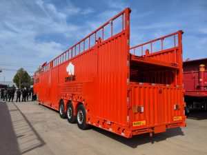 Sơ mi rơ moóc Chở ô tô 2 tầng XINHONGDONG - Mooc chở xe nhập khẩu Patec Việt Nam